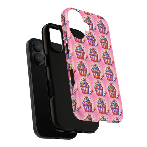 Colorful Cupcake Phone Case, Fun Gift for Foodies, Birthday Party Favor, Cute Accessory, Stylish Cellphone Cover - Image 7